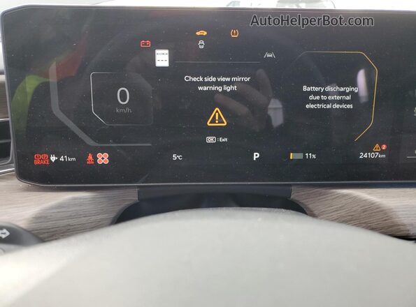 KNDADFS5XS6054023 2025 KIA EV9 Black Vista del cuadro de instrumentos