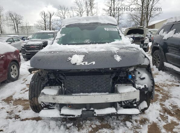 KNDAEFS50R6020163 2024 KIA EV9 Gray Widok z przodu