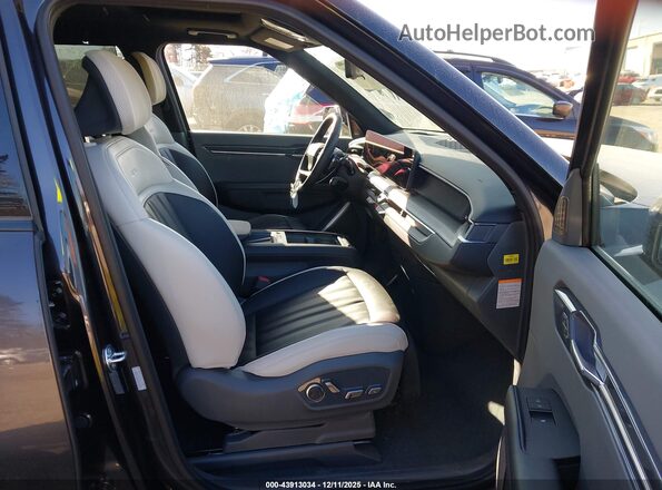 KNDAEFS53S6055480 2025 KIA EV9 Gray Vista interior delantera