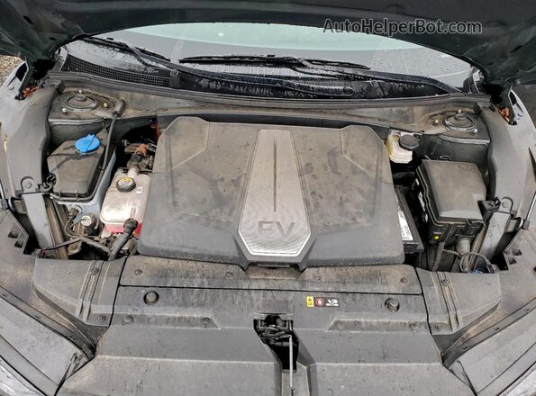 KNDC3DLC8N5069952 2022 KIA EV6 Black Սալոնի հետևի տեսք