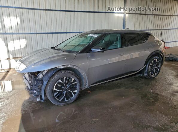 KNDC3DLC9R5164932 2024 KIA EV6 Серый Передняя левая четверть