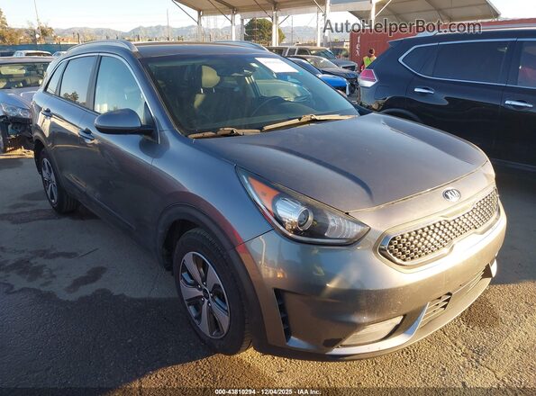 KNDCB3LC2J5146225 2018 KIA NIRO Серый Передняя правая четверть
