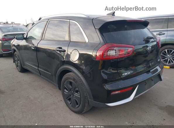 KNDCB3LC2J5203569 2018 KIA NIRO Black უკანა მარცხენა