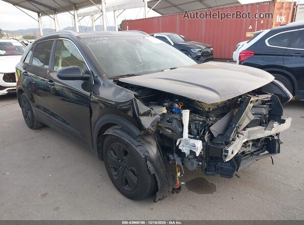 KNDCB3LC2J5203569 2018 KIA NIRO Black წინა მარჯვენა