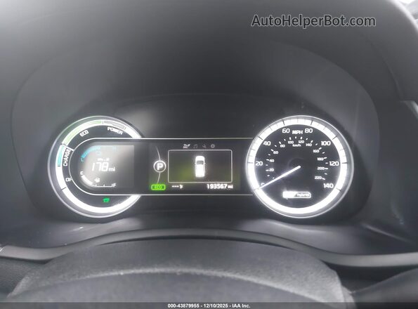 KNDCB3LC3J5151420 2018 KIA NIRO Черный Вид задних сидений
