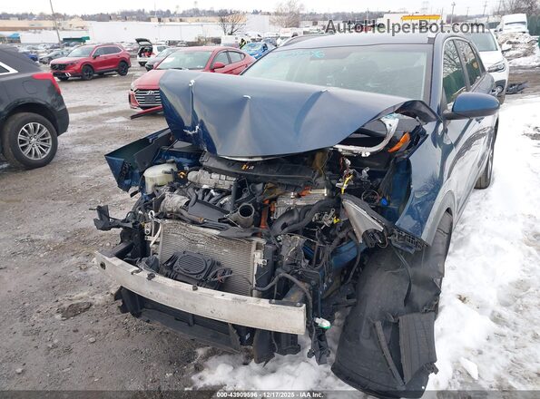 KNDCB3LC3J5211146 2018 KIA NIRO Синий Вид спереди