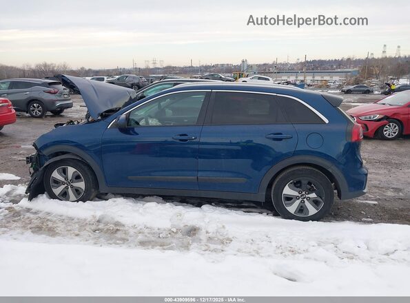 KNDCB3LC3J5211146 2018 KIA NIRO Синий Панорамный вид салона 360°