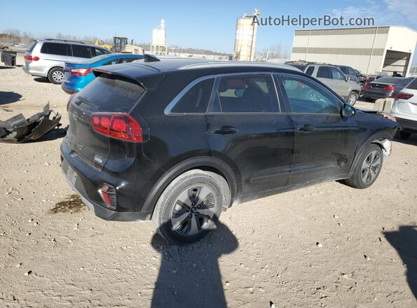 KNDCB3LC4M5467915 2021 KIA NIRO Черный Задняя правая четверть