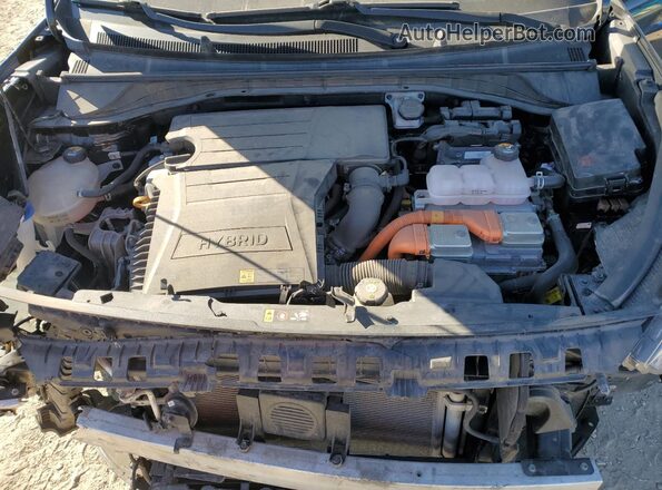 KNDCB3LC4M5467915 2021 KIA NIRO Черный Вид задней части салона