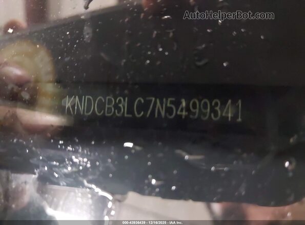 KNDCB3LC7N5499341 2022 KIA NIRO Orange Vista del compartimento del motor