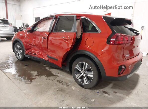 KNDCB3LC7N5499341 2022 KIA NIRO Orange Trasero izquierdo