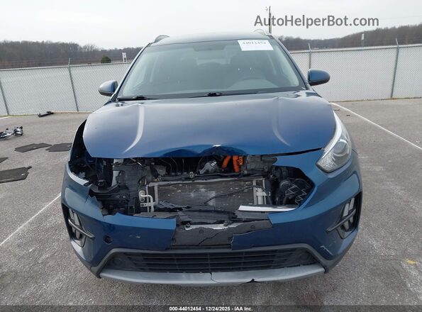 KNDCB3LC9N5538642 2022 KIA NIRO Синий Вид задней части салона