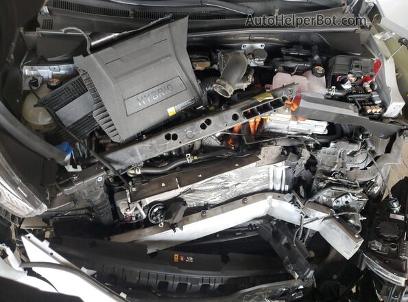 KNDCB3LCXM5486565 2021 KIA NIRO Серебряный Вид задней части салона