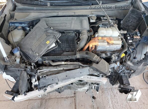 KNDCC3LC0L5421798 2020 KIA NIRO Blue Widok komory silnika