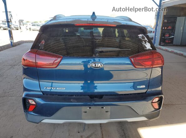 KNDCC3LC0L5421798 2020 KIA NIRO Blue Widok z tyłu