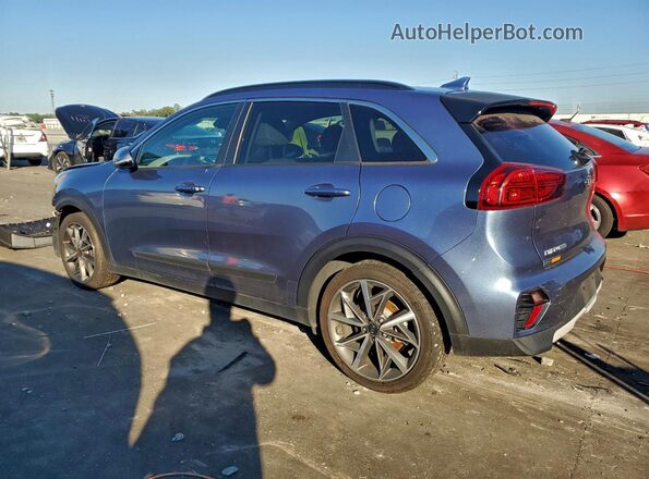 KNDCC3LC5M5468231 2021 KIA NIRO Синий Задняя левая четверть