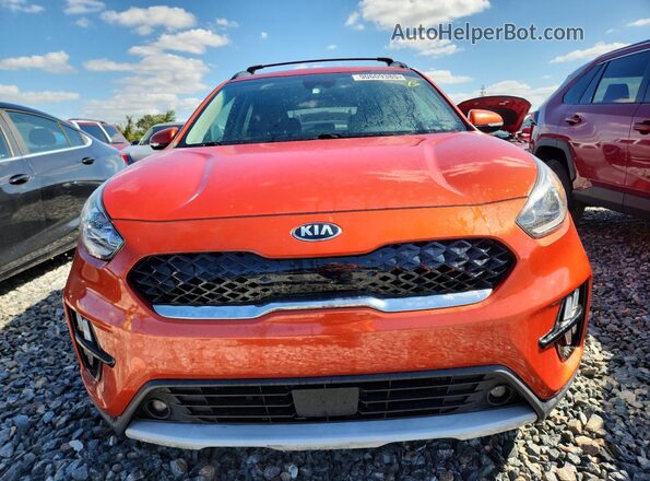 KNDCC3LC5M5480573 2021 KIA NIRO Оранжевый Вид спереди