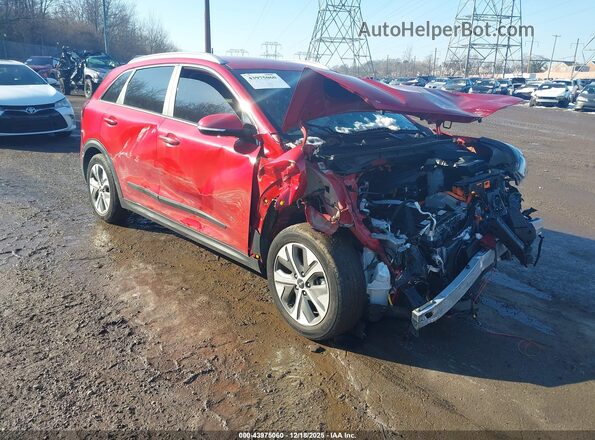 KNDCC3LG8N5125059 2022 KIA NIRO EV Красный Передняя правая четверть