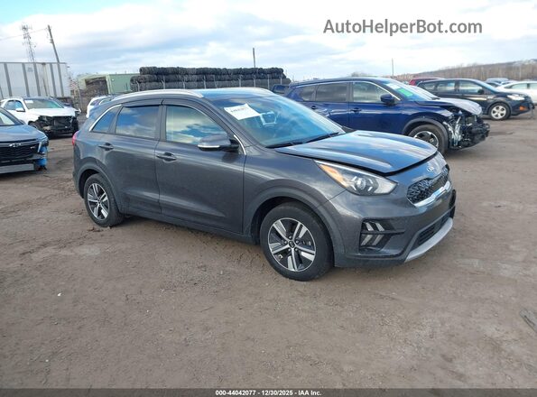 KNDCD3LD0L5387853 2020 KIA NIRO PLUG-IN HYBRID Gray Front right