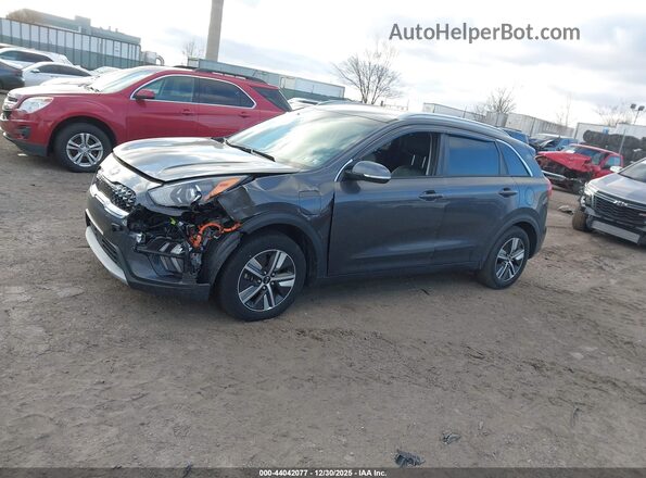 KNDCD3LD0L5387853 2020 KIA NIRO PLUG-IN HYBRID Gray Front left