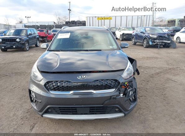 KNDCD3LD0L5387853 2020 KIA NIRO PLUG-IN HYBRID Gray Instrument cluster view