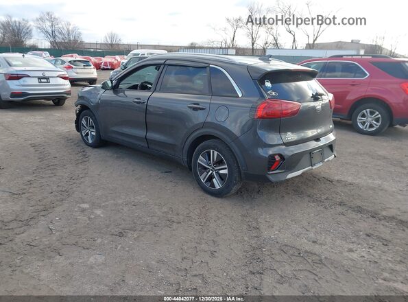 KNDCD3LD0L5387853 2020 KIA NIRO PLUG-IN HYBRID Gray Rear left
