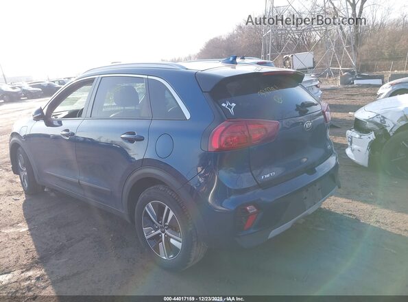 KNDCD3LD4L5390383 2020 KIA NIRO PLUG-IN HYBRID Blue Rear left