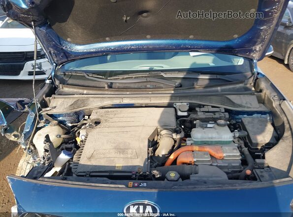 KNDCD3LD4L5390383 2020 KIA NIRO PLUG-IN HYBRID Blue Rear view