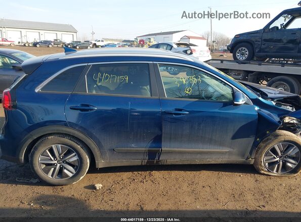 KNDCD3LD4L5390383 2020 KIA NIRO PLUG-IN HYBRID Blue Instrument cluster view
