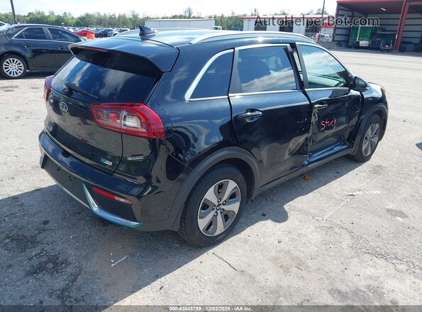 KNDCD3LD6K5236224 2019 KIA NIRO PLUG-IN HYBRID Black Tył prawy
