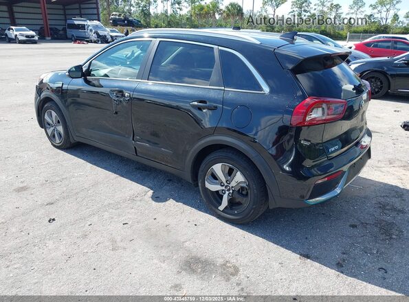 KNDCD3LD6K5236224 2019 KIA NIRO PLUG-IN HYBRID Black Tył lewy