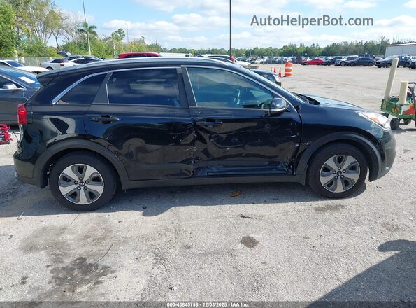 KNDCD3LD6K5236224 2019 KIA NIRO PLUG-IN HYBRID Black Widok wnętrza z tyłu