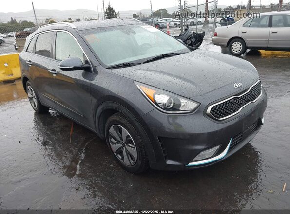 KNDCD3LD8K5304796 2019 KIA NIRO PLUG-IN HYBRID Gray Przód prawy