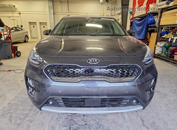 KNDCE3LC7M5466085 2021 KIA NIRO Серый Вид спереди