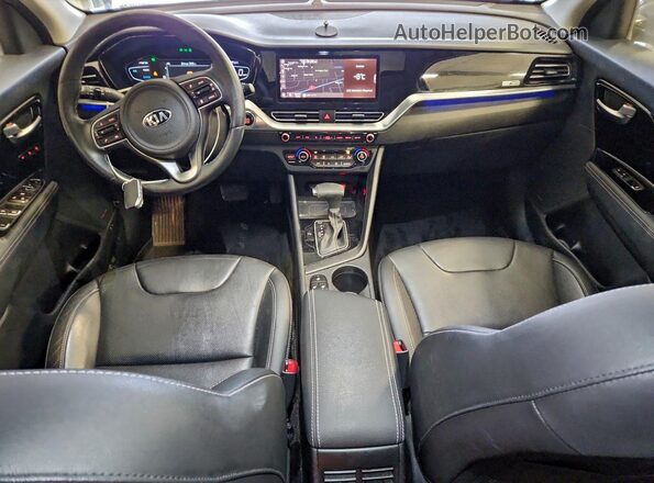KNDCE3LC7M5466085 2021 KIA NIRO Серый Вид панели приборов