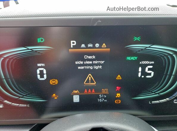 KNDCP3LE1T5332926 2026 KIA NIRO Red Սարքավորումների վահանակի տեսք