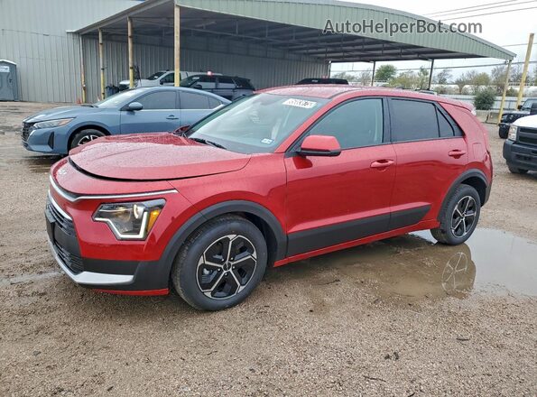 KNDCP3LE1T5332926 2026 KIA NIRO Red Առջևի ձախ երեք քառորդ տեսարան