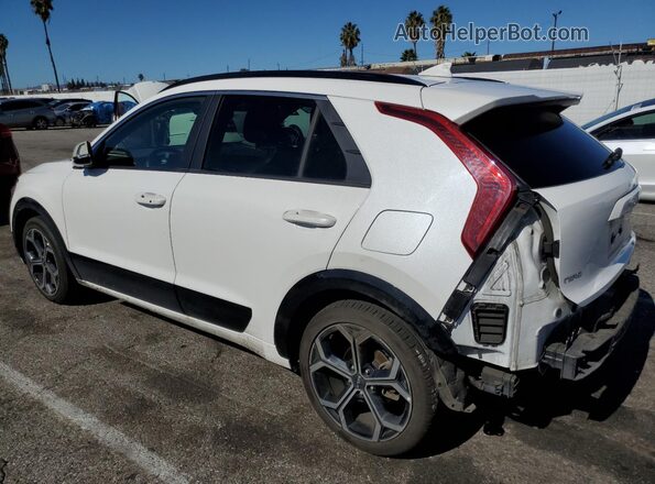 KNDCR3LE0P5042788 2023 KIA NIRO Белый Задняя левая четверть