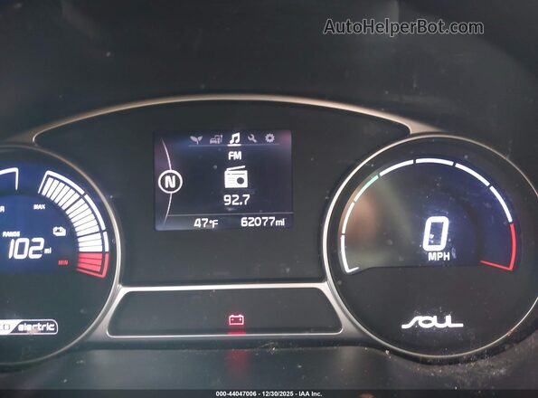 KNDJX3AE2G7007593 2016 KIA SOUL EV Белый Вид задних сидений