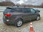2016 Kia Sedona Lx Brown vin: KNDMB5C10G6134866