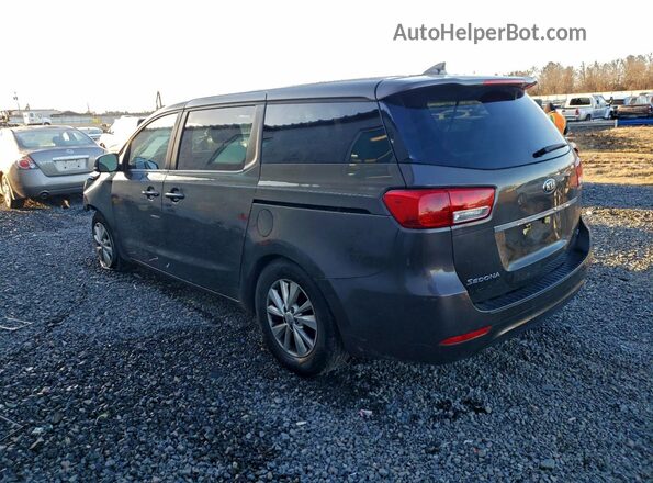 KNDMB5C10J6350451 2018 KIA SEDONA Green Trasero izquierdo