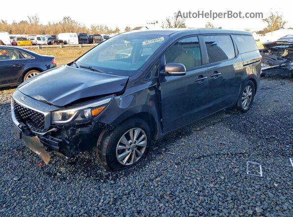 KNDMB5C10J6350451 2018 KIA SEDONA Green Vista tres cuartos delantera izquierda