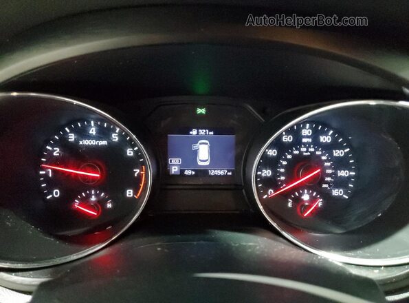KNDMB5C10L6587413 2020 KIA SEDONA Black Widok zestawu wskaźników