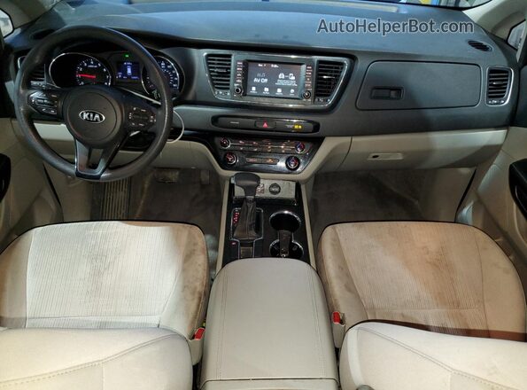KNDMB5C10L6587413 2020 KIA SEDONA Black Widok deski rozdzielczej