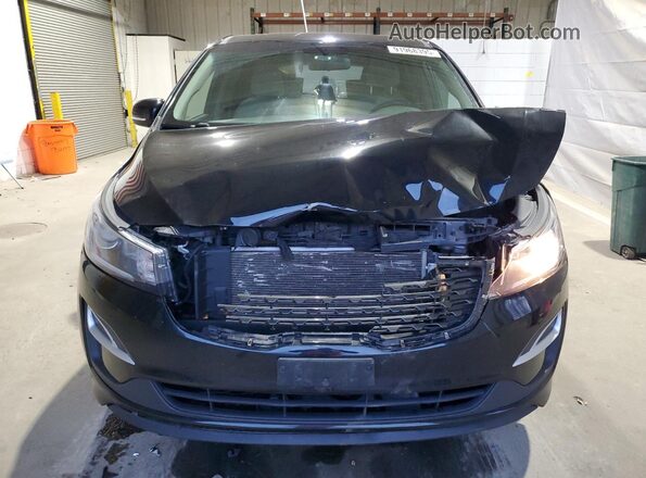 KNDMB5C10L6587413 2020 KIA SEDONA Black Widok z przodu