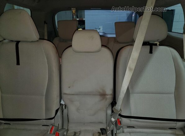 KNDMB5C10L6587413 2020 KIA SEDONA Black Widok tylnych siedzeń