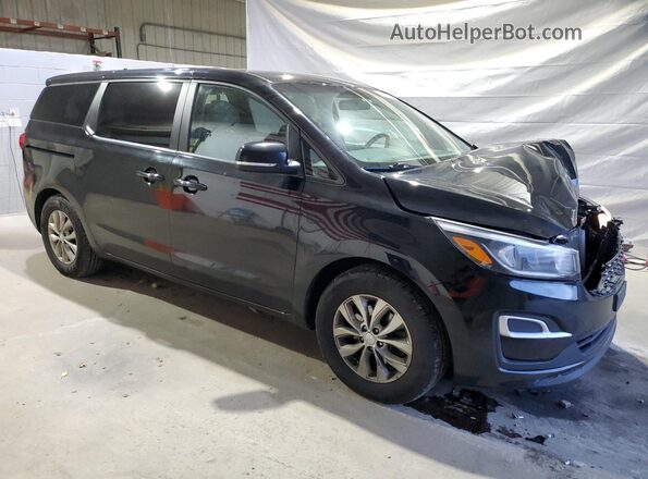 KNDMB5C10L6587413 2020 KIA SEDONA Black Przód prawy