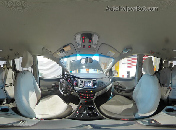 KNDMB5C10L6587413 2020 KIA SEDONA Black Widok wnętrza 360 stopni