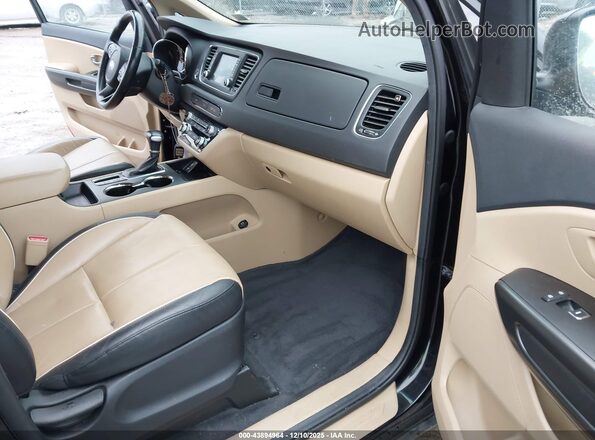 KNDMB5C10L6626100 2020 KIA SEDONA Gray წინა სალონის ხედი