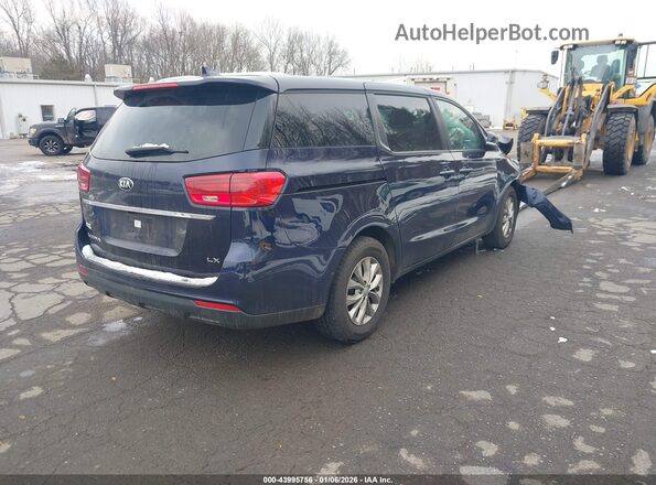 KNDMB5C10M6668560 2021 KIA SEDONA Blue Trasero derecho